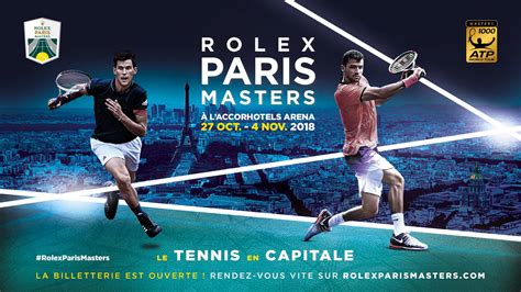 rolex master 1000 paris 2018